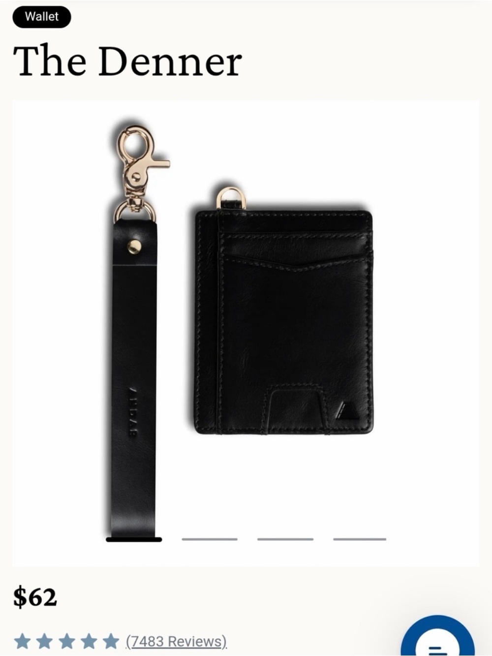 Andar Denner Wallet NWOT